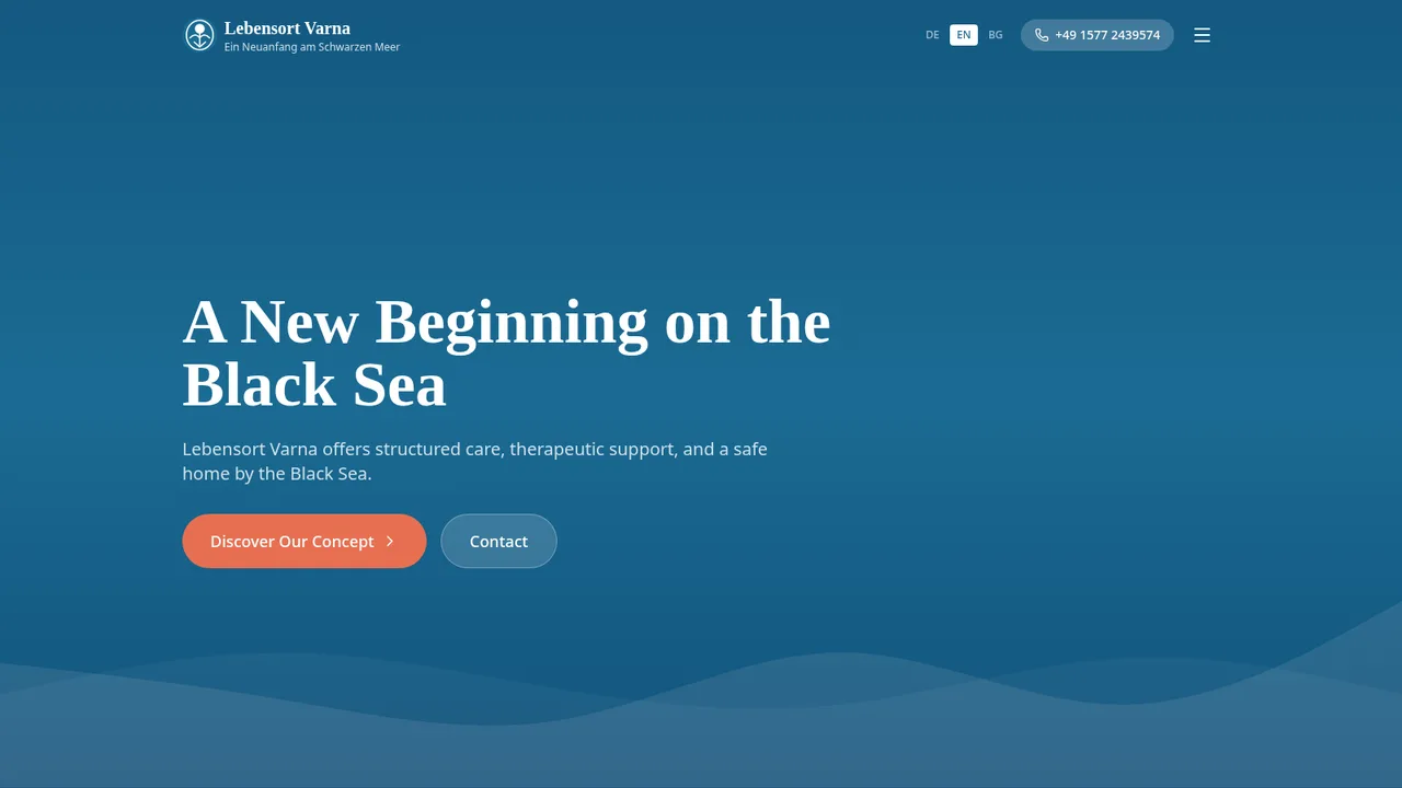 Lebensort Varna — Screenshot